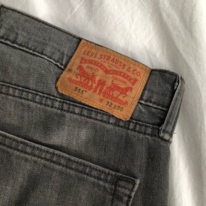 Levi’s 511 Jeans in Light Gray